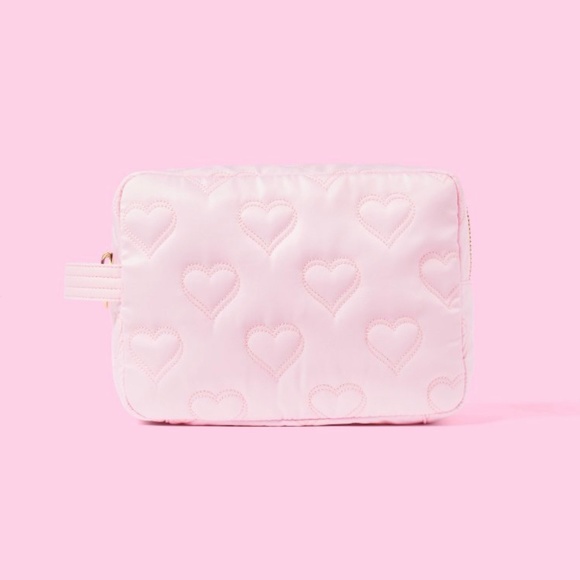 Stoney Clover Lane Medium Target Heart Quilted  bag - Picture 1 of 3